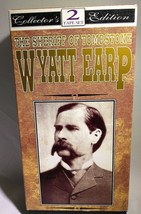 1993 Wyatt Earp The Sheriff of Tombstone 2 VHS Tape Box Set Collector&#39;s ... - £8.72 GBP