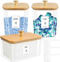 Laundry Room Organization Storage Containers 3 Pack Laundry Pod Containers and D - £34.79 GBP