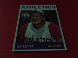 1964 TOPPS   ED LOPAT   # 348  ATHLETICS  BASEBALL     NM /  MINT  OR  B... - £31.23 GBP