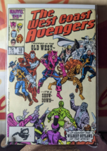 West Coast Avengers 18 Trapped in Old West Marvel Comics Comic Book Vintage - $7.37
