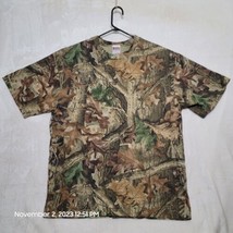 Advantage Timber Mens Camo T Shirt Size 2XL Camouflage Short Sleeve Sportex - $23.87
