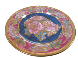 Satsuma Authentic Japan Oriental Art Porcelain Handpainted Deco Colored Plates - £21.11 GBP