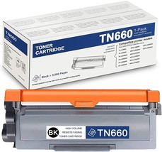 1 Pk TN660 High Yield Toner Cartridge for Brother MFC-L2700DW HL-L2365DW... - $21.99