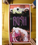 Rush Poster Promo Skull Clown Roses - $247.84 CAD