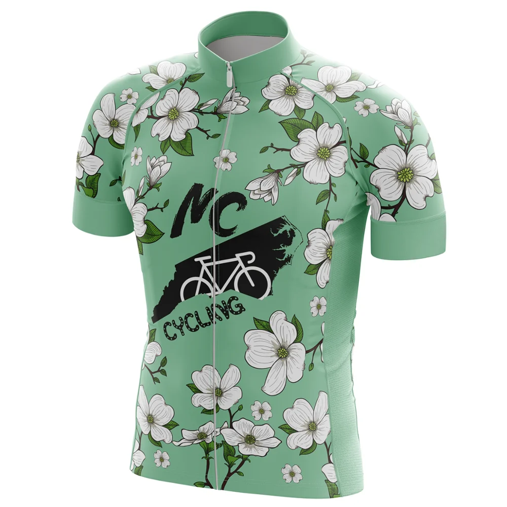 Sporting HIRBGOD 2020 New Bike  Flower Print Short Sleeve Cycling Shirt Outdoor  - £51.19 GBP
