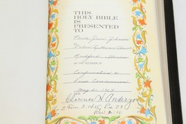 Holy Bible With Helps Revised Standard Version Thomas Nelson 1952 Illustrated - £30.78 GBP