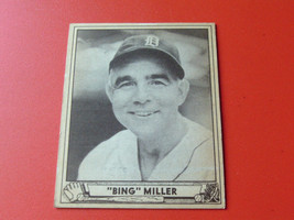 1940 Play Ball Bing Miller # 137 Ex / Near Mint !! - £63.94 GBP