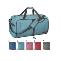 Canway Travel Bag | Waterproof and Tear Resistant Foldable Weekend Bag W... - £78.64 GBP