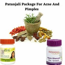 Swami Ramdev Divya Patanjali Package For Acne And Pimples With Free Shipping - £62.78 GBP