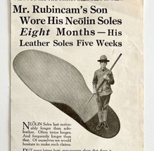 1917 Goodyear Neolin Soles Shoes Advertisement Boy Scout Theme LGADYC4 - $24.99