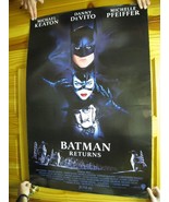 Batman Returns Movie Poster Michael Keaton Michelle Pfeiffer Danny DeVito - $370.29 CAD