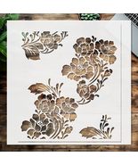 Rose Lace Cake Decorating Stencil, 9 x 12 inches, Professional Food-Grad... - $21.47 CAD