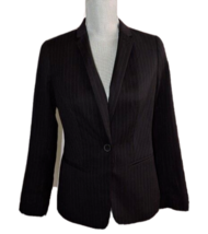 The Limited Suit Blazer Pinstripe Jacket Career Professional Work Navy N... - £35.54 GBP