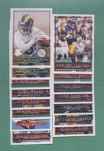 1996 Topps St. Louis Rams Football Team Set  - £3.18 GBP