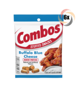 6x Bags Combos Buffalo Blue Cheese Flavor Baked Pretzel Stuffed Snacks |... - £23.82 GBP