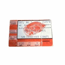 San Francisco Giants @ San Diego Padres 7/3/1982 Ticket Stub Chili Davis Rookie - £5.26 GBP