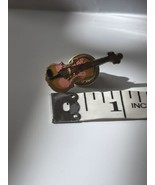 Vintage violin instrument music theme lapel Pin pinback collectible - £11.40 GBP