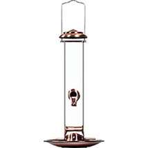 Woodlink NACOP Audubon Copper Tube Wild Bird Feeder with Tray, 16.5-Inch - £33.46 GBP