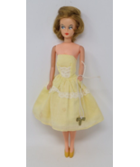 1960s Am Char Tressy Doll Dress &amp; Key Hair in Original Set Squishy Yello... - £46.78 GBP