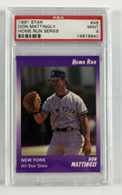 1991 Star Home Run Series Don Mattingly #48 Yankees PSA 9 - GEM MINT - POP 5 - £23.21 GBP