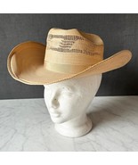 Laredo Texas Hats Straw Cattleman Western Cowboy Hat - Men&#39;s Size 6-7/8 - $77.89 CAD
