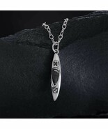  Sterling Silver Kayak Necklace - $1,240.50 MXN