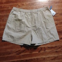 BP Shorts Beige Nougat Women Cotton Athletic Size 1X Pull On Pockets - $24.76