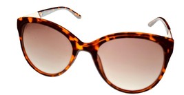 Kenneth Cole Reaction Womens Cat Eye Tortoise Gold Plastic Sunglass KC13... - £17.64 GBP