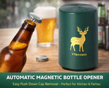 Automatic Magnetic Bottle Opener – Easy Push Down Cap Remover Kitchen Ga... - $14.99
