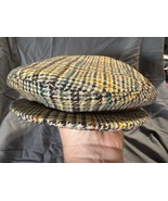Vintage Donegal Handwoven Tweed Flat Cap Bernard Slowey Ireland Size 6 7/8 - $24.95