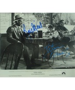 PAPER MOON CAST Signed Photo X2 - Ryan O&#39;Neal, Tatum O&#39;Neal  w/coa - £174.41 GBP
