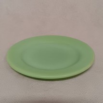 Jadeite Green Restaurant Bread Plate 6.75&quot; Fire King Oven Ware Anchor Hocking - £27.29 GBP