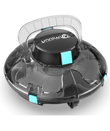 Automatic Pool Vacuum with Transparent Design,Powerful Suction &amp; Dual-M... - £171.31 GBP