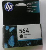 564 BLACK ink HP DeskJet 3520 3521 3522 3526 OfficeJet 4620 4622 printer copier - £17.11 GBP