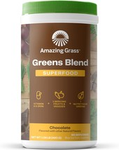 Amazing Grass Greens Blend Superfood: Super Greens Powder Smoothie Mix with Orga - £41.55 GBP