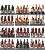 The Napoleonic Wars 6 Countries Infantry Army Soldier Minifigures Toy Se... - $382.89 MXN+