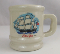 Vintage Old Spice With Grand Turk Ship Design 4&quot; Coffee Cup - $9.69