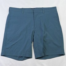 J.CREW 34 x 9&quot; Blue Flex L4595 Gramercy Tech Chino Shorts - £23.88 GBP