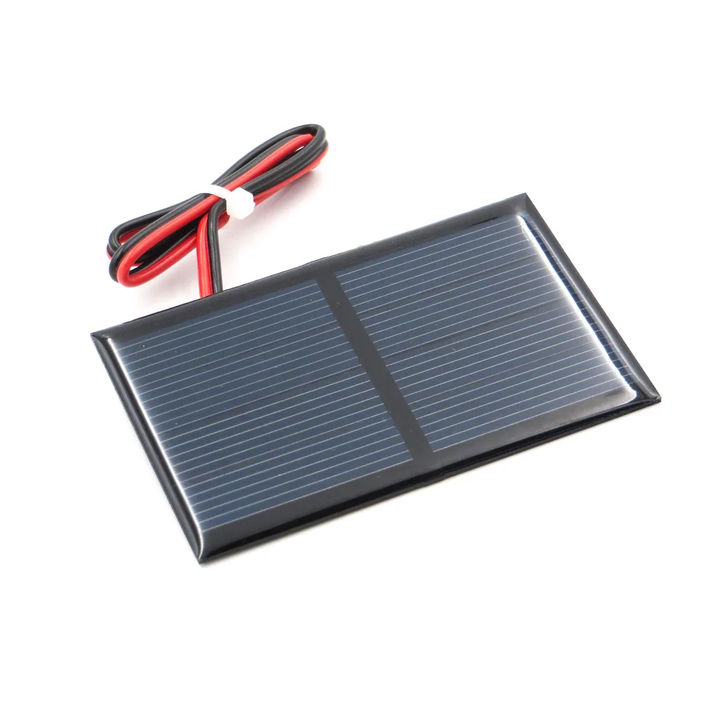 House Home Solar Panel 2V 300mA 0.6W Mini Solar Battery Cell Phone Charger Porta - £19.98 GBP
