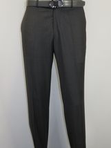 Men Suit BERLUSCONI Turkey 100% Soft Italian Wool Super 180's #Ber26 Gray Plaid image 6