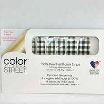 Color Street Nail Polish Strips - Plaid About You - £12.26 GBP