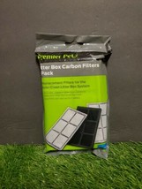 Premier Pets 3-PK Carbon Filters For Auto Clean Litter Box GAC00-16837, New - $3.92