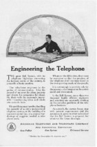 1916 American Telephone Telegraph 4 Vintage Print Ads - £4.39 GBP