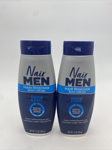 2 PK-Nair Men Body Cream Hair Remover Body Hair Removal Cream 12 oz