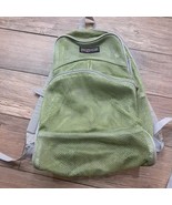 Jansport Mesh Net Green Backpack see through back pack bag school work a... - $647.83 MXN