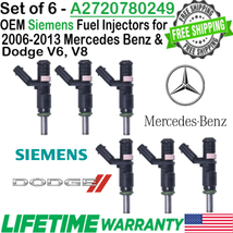 OEM Siemens DEKA 6 Pack Fuel Injectors For 2006-2011 Mercedes-Benz C350 3.5L V6 - £95.93 GBP