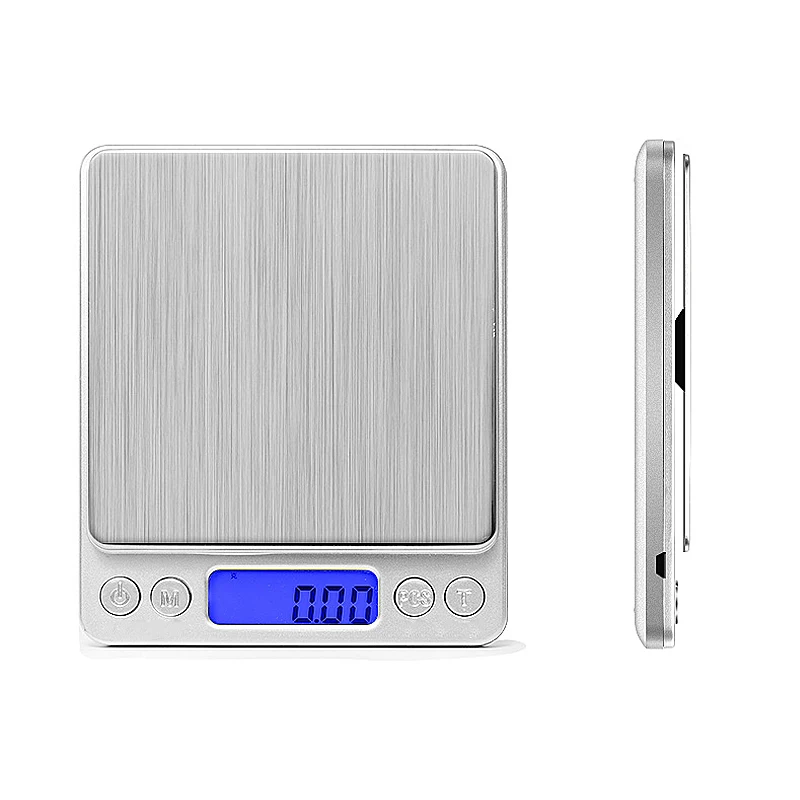 500/0.01g 3kg/0.1g LCD Portable Mini Electronic Digital Scales Pocket Case Posta - $225.16