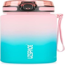 NEW Sports Water Bottle Pink Cyan Leak Proof &amp; BPA Free Tritan 17oz - £9.87 GBP