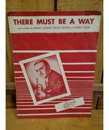 There Must Be A Way 1945 Sheet Music Gallop, Charlie Spivak War Savings ... - $27.53