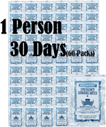 Mainstay Emergency Drinking Water 4.225 Oz (60 Pack) - €113,06 EUR